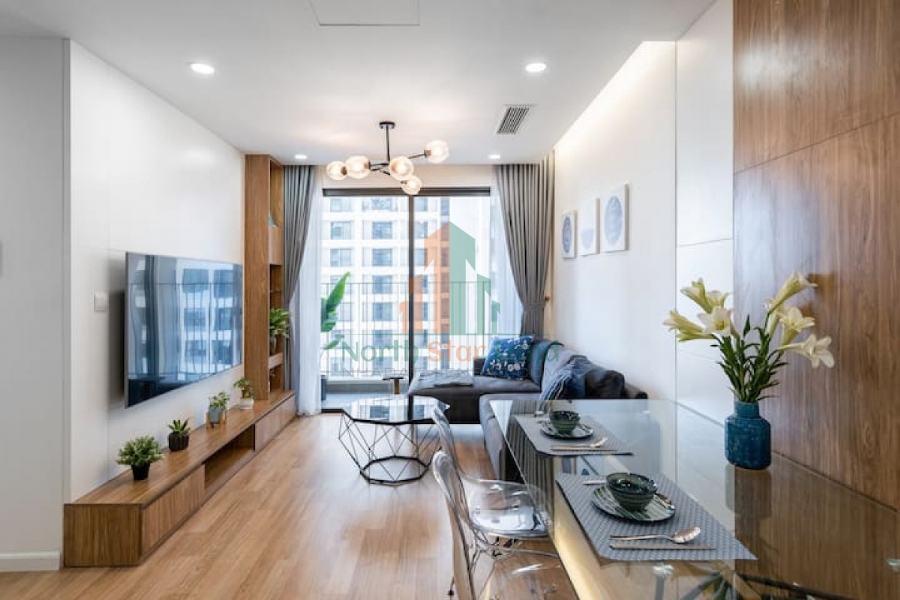 Cần cho thuê gấp căn hộ 2 phòng ngủ Vinhomes D capital full nội thất, View thành phố tuyệt đẹp 25