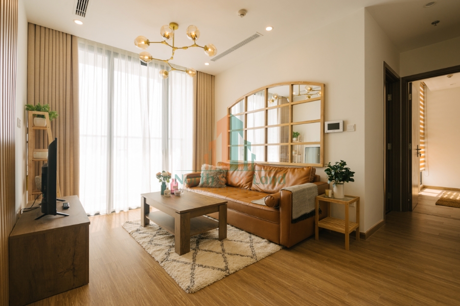*Không gian sống lý tưởng tại căn hộ cho thuê hạng sang 02 PN Vinhomes Skylake Phạm Hùng* 12