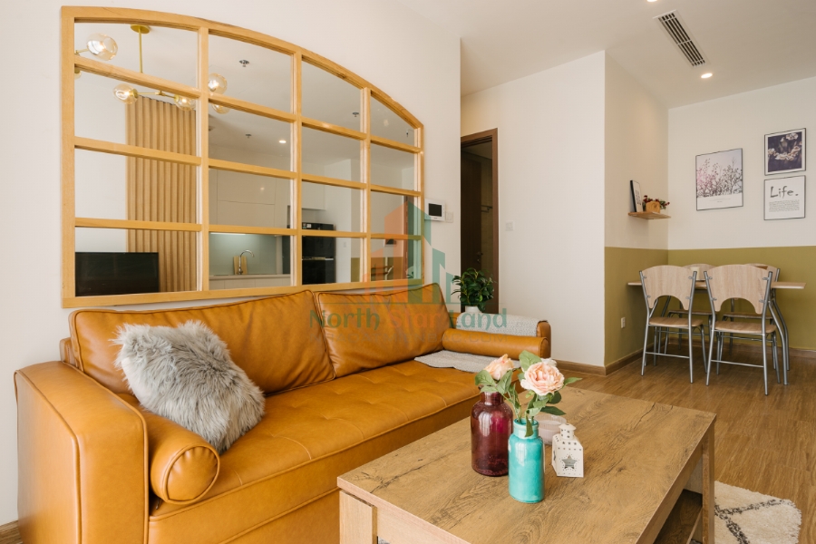 *Không gian sống lý tưởng tại căn hộ cho thuê hạng sang 02 PN Vinhomes Skylake Phạm Hùng* 3