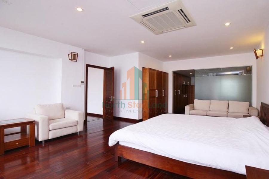 Cho thuê căn hộ siêu rộng 3 phòng ngủ, đi bộ 3 bước chân tới hồ Tây 9