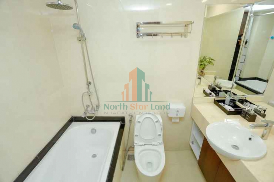 Cho thuê căn hộ dịch vụ 2 ngủ hiện đại gần Ga Hà Nội, full nội thất 4