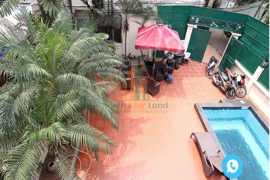 Biệt thự sân vườn và bể bơi dành cho khách hàng đẳng cấp quận Tây Hồ 18