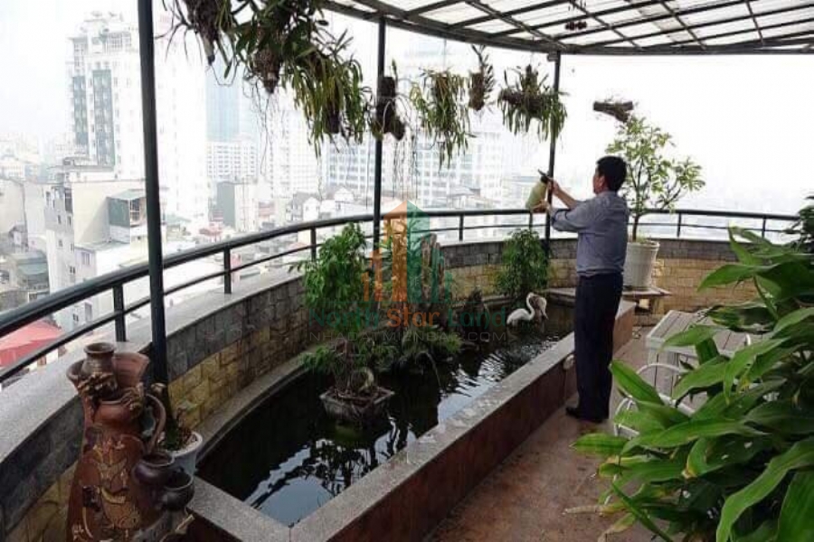 Căn hộ chung cư 2 phòng ngủ ở tầng thượng cho thuê full nội thất, view hồ tuyệt đẹp 11