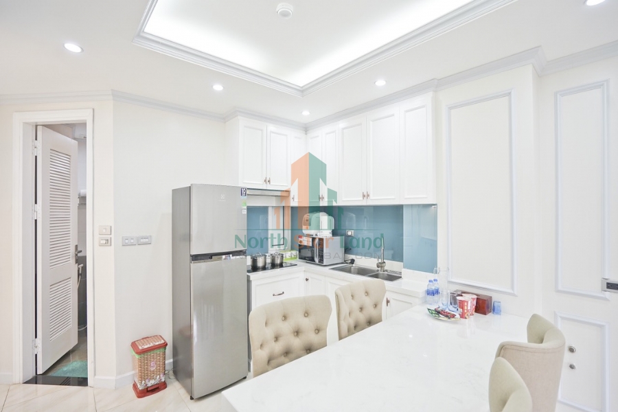 Căn hộ dịch vụ 2 phòng ngủ cho người nước ngoài thuê gần Hồ Thiền Quang 9