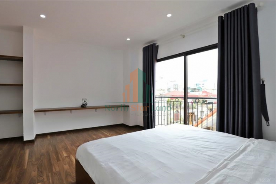 Cho thuê Căn hộ mới tại làng Yên Phụ, Tây Hồ, 01 ngủ, đủ tiện nghi, view Hồ Tây 11