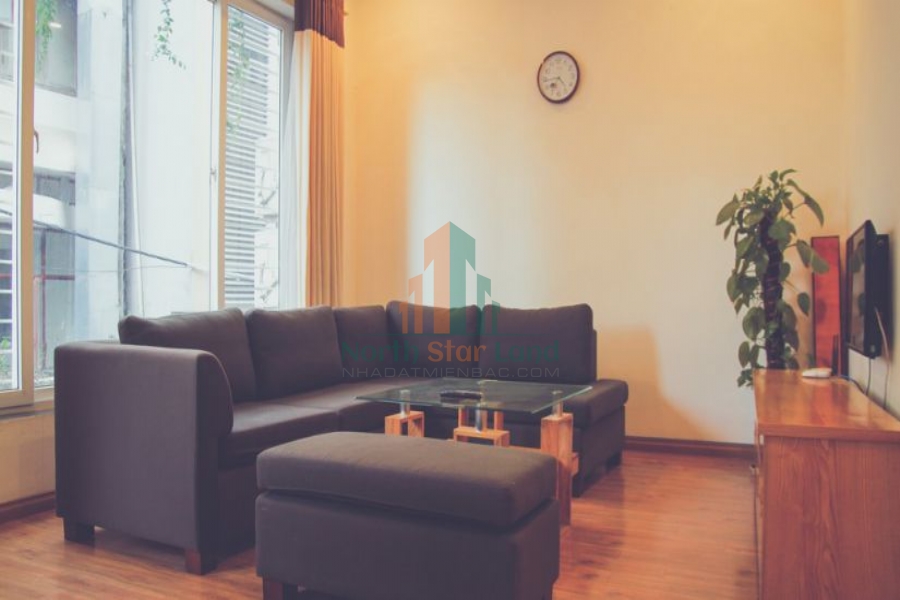 Căn hộ đầy đủ nội thất cho thuê chuyên nghiệp gần hồ Phạm Huy Thông, quận Ba Đình 9