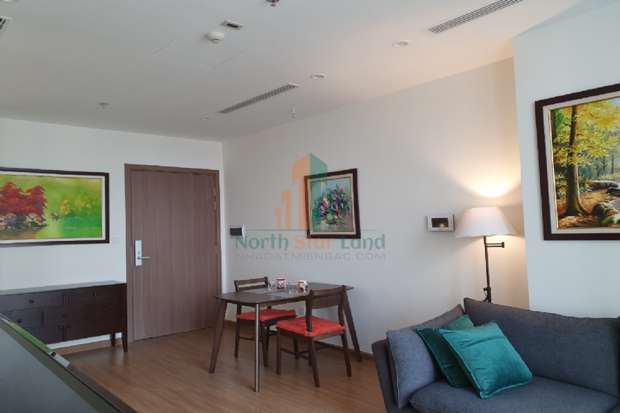 Cho thuê căn hộ cao cấp Vinhomes Gardenia, 1 phòng ngủ, có ban công, view thành phố, full nội thất, khu vực quận Nam Từ Liêm. 10
