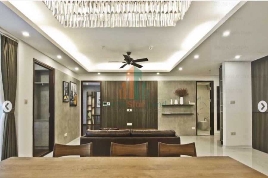 Căn hộ Aqua Yên Phụ 2 ngủ , tầng cao view sông Hồng, full nội thất sang trọng, tọa lạc vị trí vàng quận Ba Đình 12