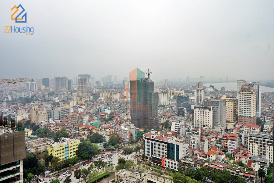 Cho thuê căn hộ cao cấp tại Vinhome Metropolis tầng 26, nội thất đẹp, view thoáng 4