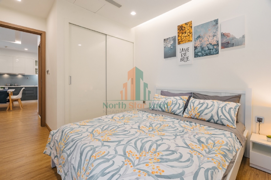 Choáng ngợp trước căn hộ cho thuê hạng sang Vinhomes Skylake, 2 phòng ngủ, không gian thoáng, tầng cao, tại quận Từ Liêm. 3