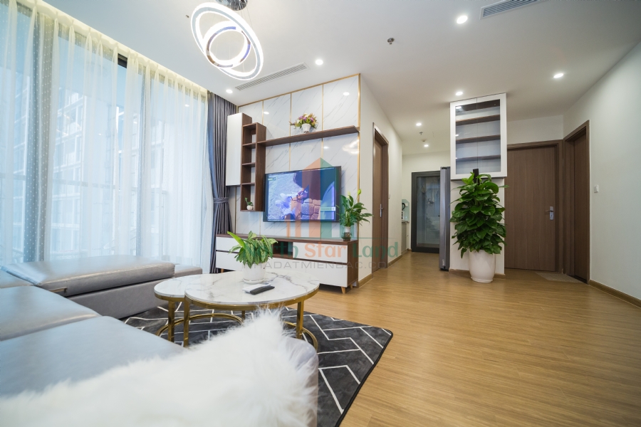 Cho thuê căn hộ cao cấp Vinhomes Skylake, 3 phòng ngủ, tầng cao, view khu dân cư, tại quận Từ Liêm. 1