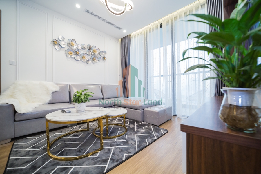 Cho thuê căn hộ cao cấp Vinhomes Skylake, 3 phòng ngủ, tầng cao, view khu dân cư, tại quận Từ Liêm. 1