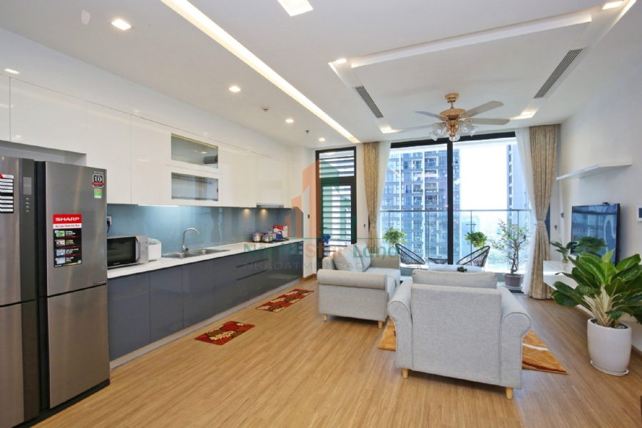 Không thể rời mắt trước căn hộ cao cấp Vinhomes Skylake, 3 phòng ngủ, nội thât sang trọng tại quận Nam Từ Liêm 4