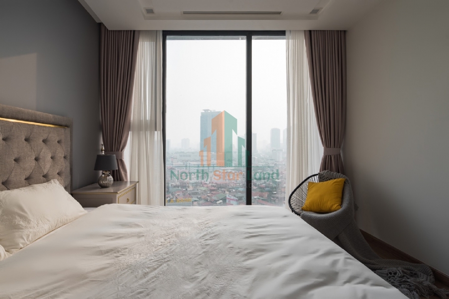 Cho thuê căn hộ cao cấp Vinhomes Skylake, 2 phòng ngủ, có ban công, view thành phố, tại quận Từ Liêm với mức giá ưu đãi. 3