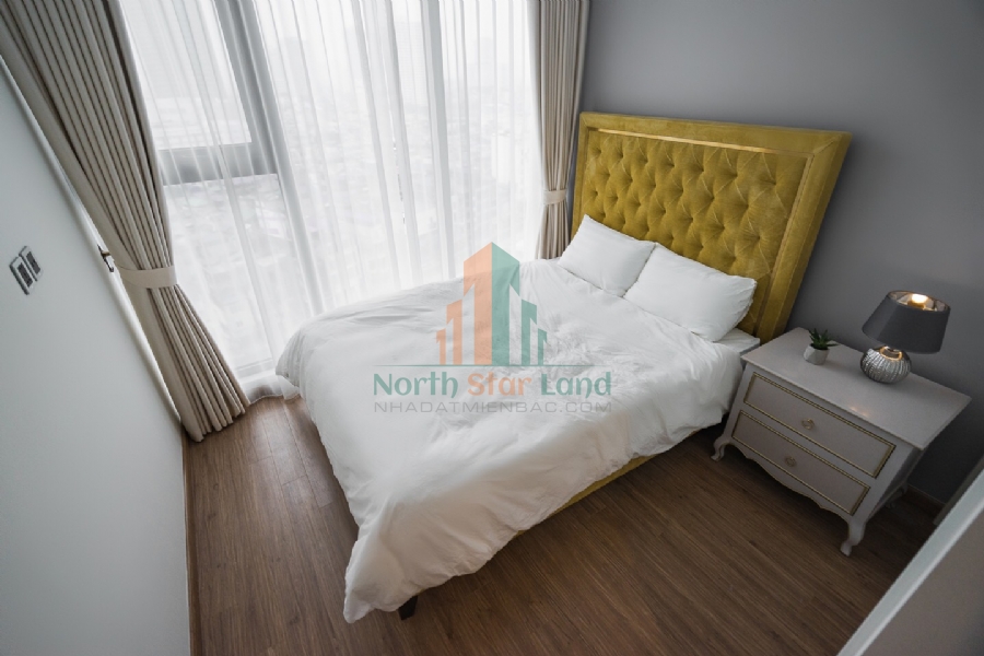 Cho thuê căn hộ cao cấp Vinhomes Skylake, 2 phòng ngủ, có ban công, view thành phố, tại quận Từ Liêm với mức giá ưu đãi. 10