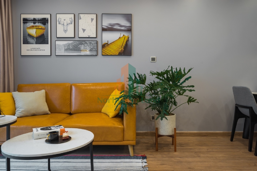 Cho thuê căn hộ cao cấp Vinhomes Skylake, 2 phòng ngủ, có ban công, view thành phố, tại quận Từ Liêm với mức giá ưu đãi. 16