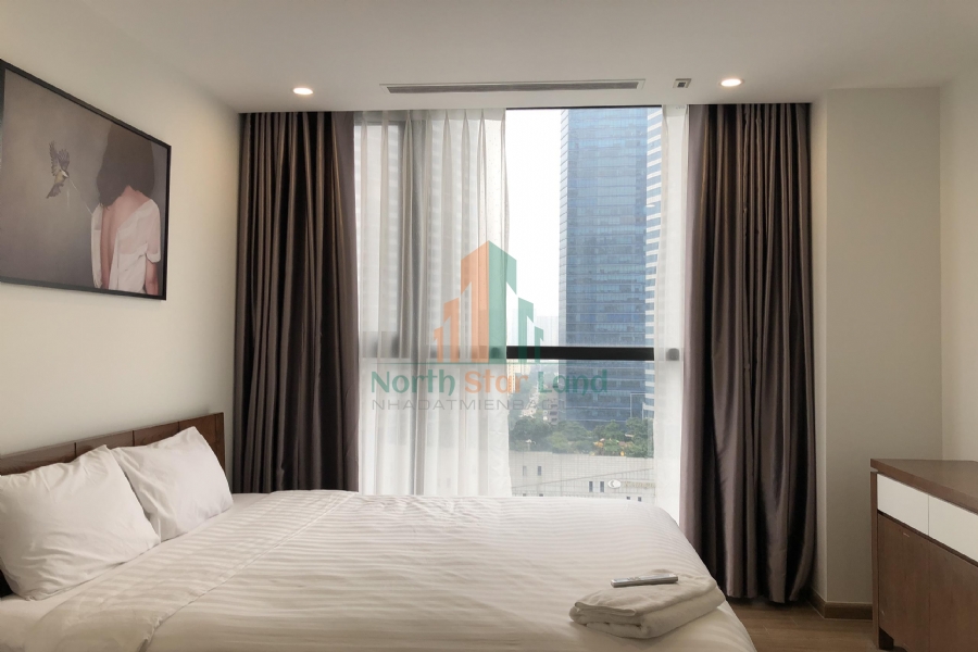 Cho thuê căn hộ hạng sang Vinhomes Skylake, 3 phòng ngủ, có ban công, nội thất đầy đủ, tại khu vực quận Nam Từ Liêm. 3