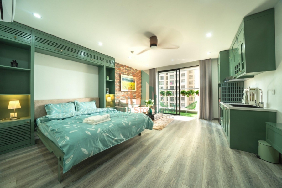 Choáng ngợp trước căn hộ sang xịn Vinhomes D’Capitale, 1 phòng ngủ, đầy đủ nội thất, dành cho người đẳng cấp thuê, khu vực quận Cầu Giấy. 9