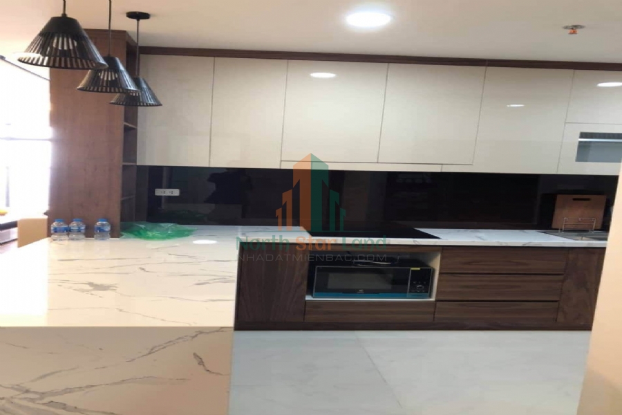 Cho thuê căn hộ cao cấp Golden Palm, 2 phòng ngủ, có ban công, tầng cao, view thành phố và khu dân cư, khu vực quận Thanh Xuân 3