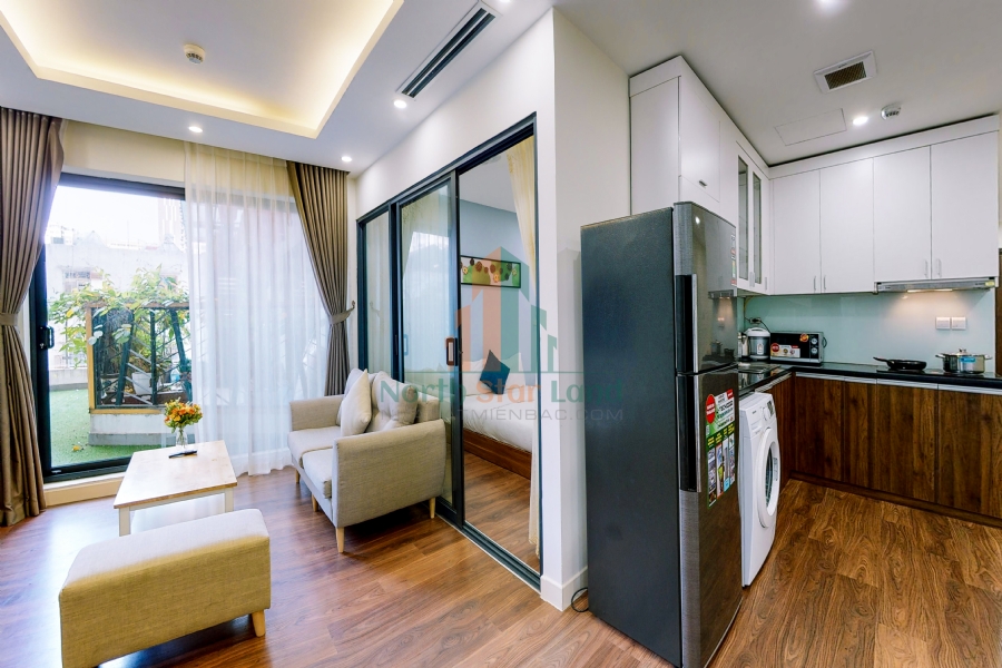 Căn hộ hạng sang Imperia Garden 2 phòng ngủ được thiết kế độc đáo, có ban công, nội thất đầy đủ, khu vực quận Thanh Xuân. 2