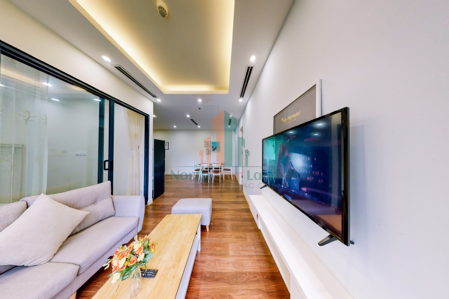 Căn hộ hạng sang Imperia Garden 2 phòng ngủ được thiết kế độc đáo, có ban công, nội thất đầy đủ, khu vực quận Thanh Xuân. 1