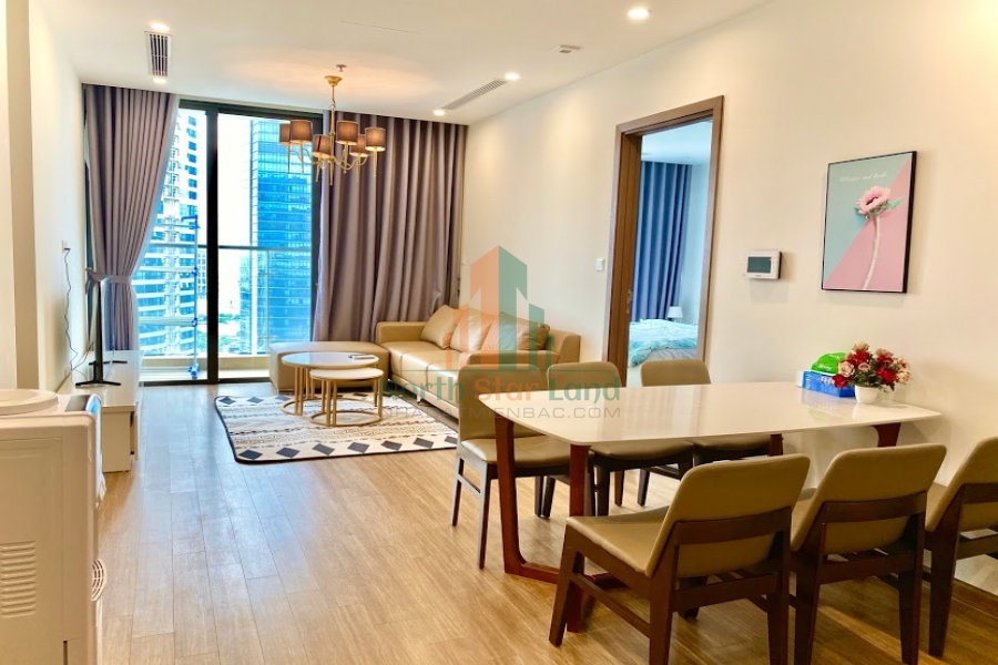 Không thể rời mắt trước căn hộ sang xịn Vinhomes Skylake, 3 phòng ngủ, có ban công, view khu dân cư, nội thất đầy đủ, khu vực quận Nam Từ Liêm. 11
