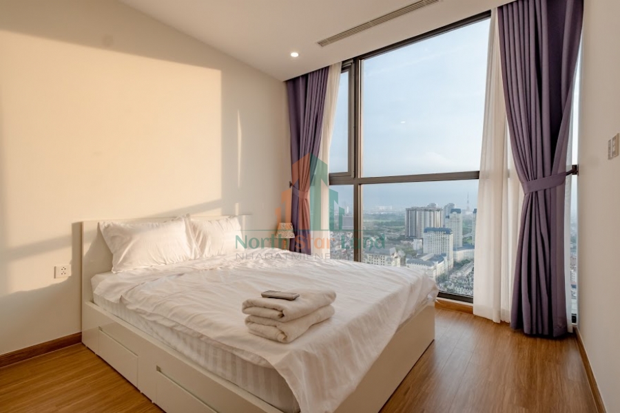 Choáng ngợp trước căn hộ sang xịn Vinhomes Skylake, 3 phòng ngủ, có ban công, view thành phố, khu vực quận Nam Từ Liêm. 4