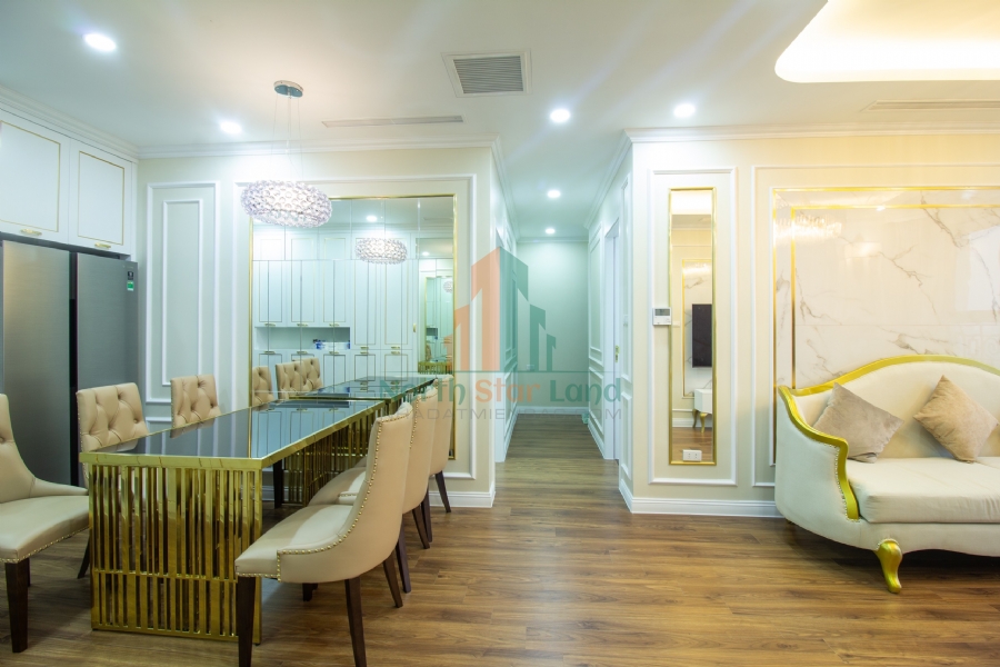 Ấn tượng với căn hộ hạng sang CT8 Emerald, 3 phòng ngủ, nội thất đầy đủ, có ban công, view thành phố, khu vực quận Nam Từ Liêm. 7