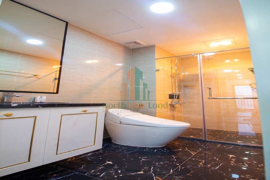 Ấn tượng với căn hộ hạng sang CT8 Emerald, 3 phòng ngủ, nội thất đầy đủ, có ban công, view thành phố, khu vực quận Nam Từ Liêm. 21