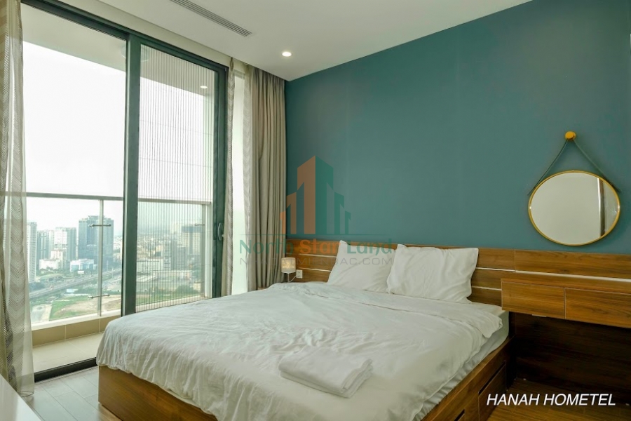 Đừng bỏ lỡ căn hộ hạng sang Vinhomes Skylake 4 phòng ngủ cho thuê, nội thất đầy đủ, có ban công, view thành phố, khu vực quận Nam Từ Liêm. 2
