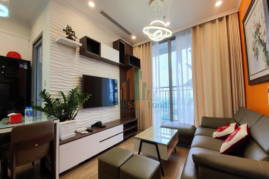 Ấn tượng với căn hộ cao cấp Vinhomes Skylake, 2 phòng ngủ, có ban công, full nội thất, view thành phố, khu vực quận Nam Từ Liêm 16