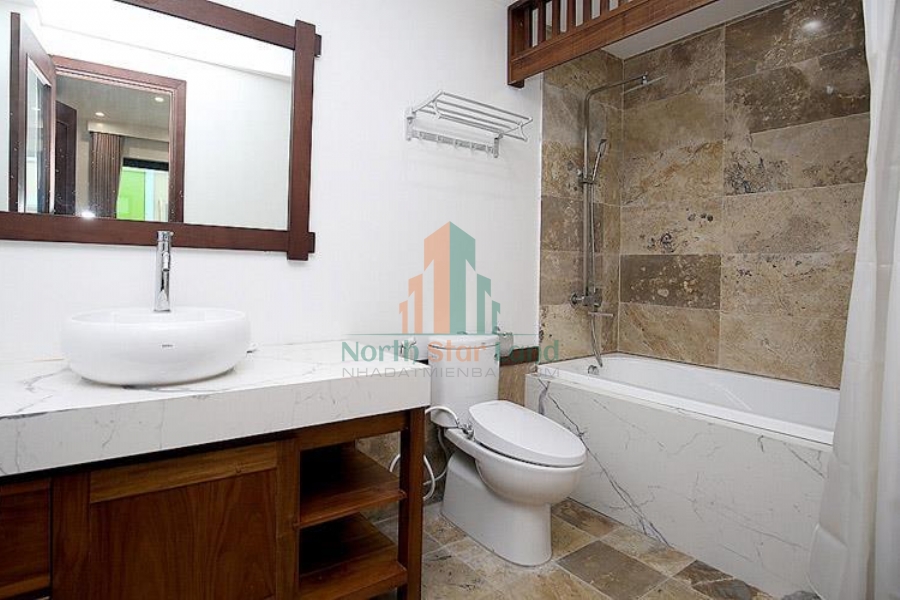 Hòa mình với thiên nhiên của Hồ Tây ngay bên thềm ban công căn hộ dịch vụ cho thuê khu Tây Hồ 12
