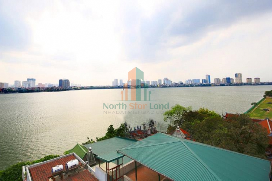 Hòa mình với thiên nhiên của Hồ Tây ngay bên thềm ban công căn hộ dịch vụ cho thuê khu Tây Hồ 16
